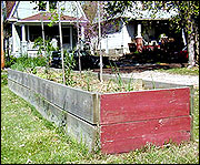 Raised beds can be made wheelchair accessible