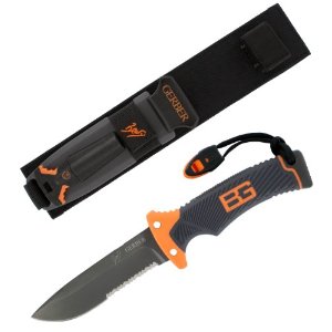 Bear Grylls knife and case