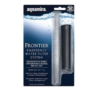 aquamira frontier emergency water filter system