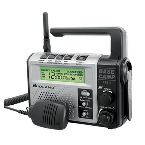 midland two way emergency crank radio