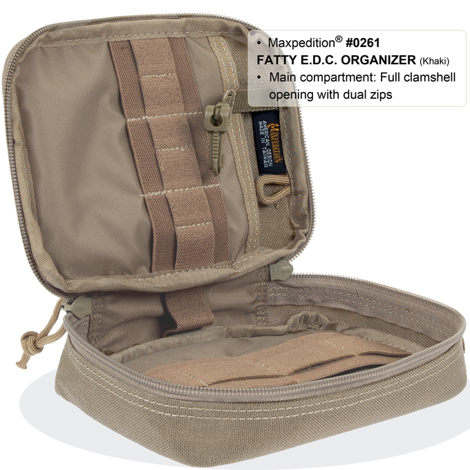 maxpedition fatty pocket organizer inside